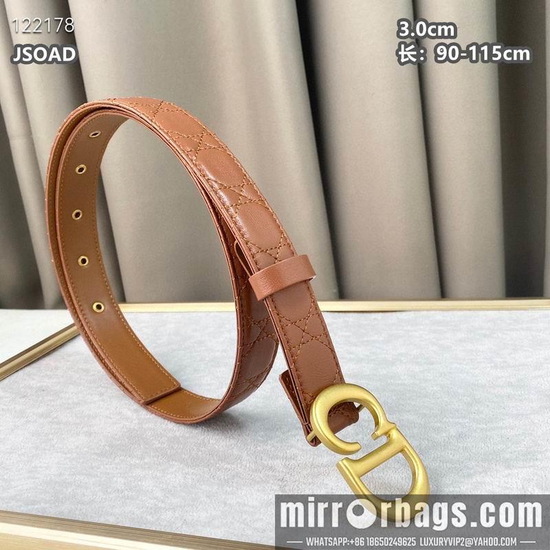 Dior belt 30mmX90-115cm 8L111007