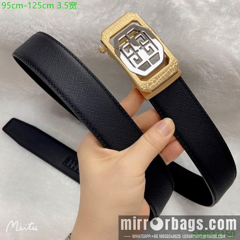 Givenchy belt 自动扣 35mmX95-125cm 7D01