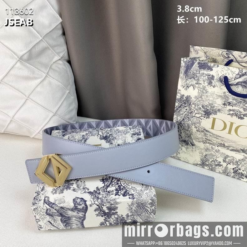 Dior belt 38mmX100-125cm 8L02
