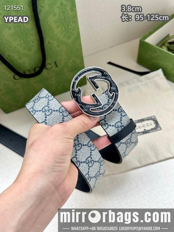 Gucci belt 38mmX95-125cm 8L13