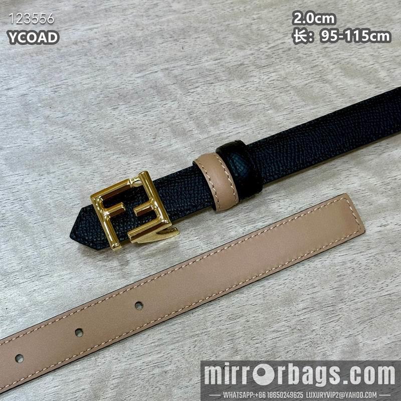 Fendi belt 20mmX95-115cm 8L16