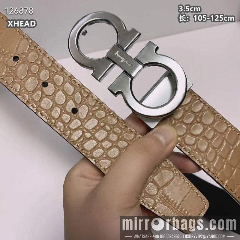 Ferragamo belt 35mmX105-125cm 8L111