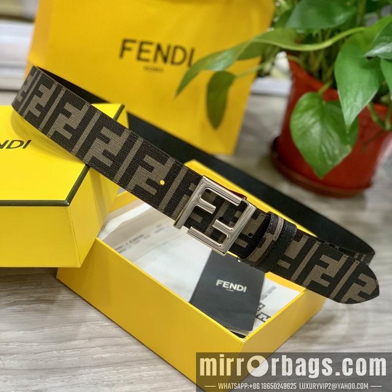 Fendi belt 40mmX95-125cm 7D13