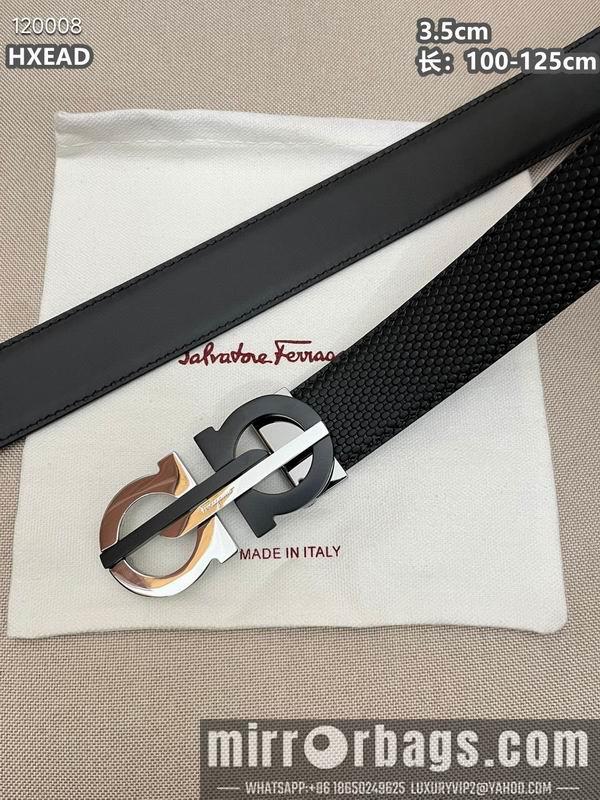 Ferragamo belt 35mmX100-125cm 8L072012