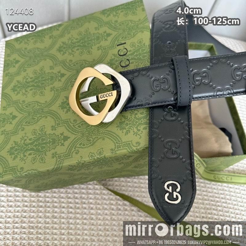 Gucci belt 40mmX100-125cm 8L134