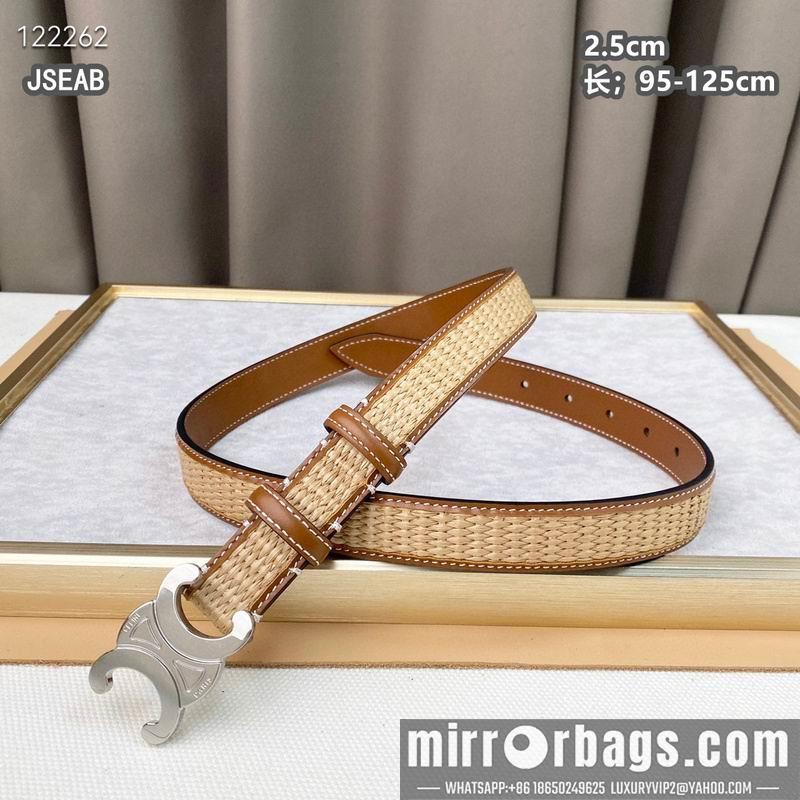Celine belt 25mmX95-125cm 8L24