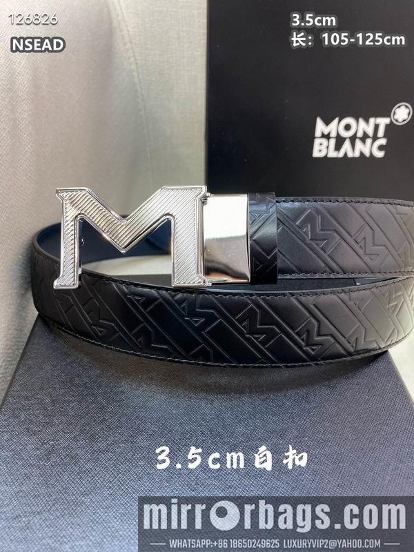 Montlanc belt 35mmX105-125cm 8L60