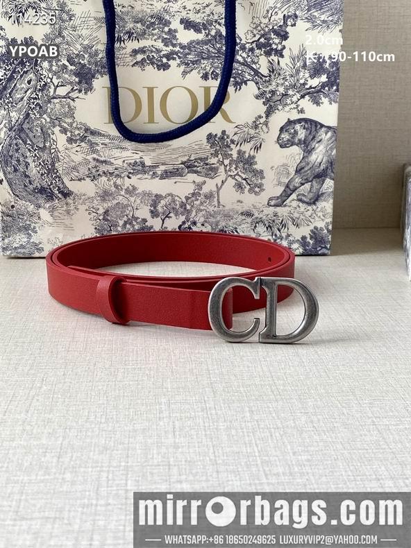 Dior Belt 20mmX90-110cm 8L03