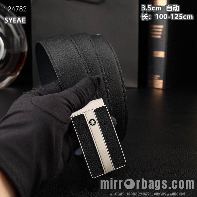 Montlanc belt 35mmX100-125cm 8L32