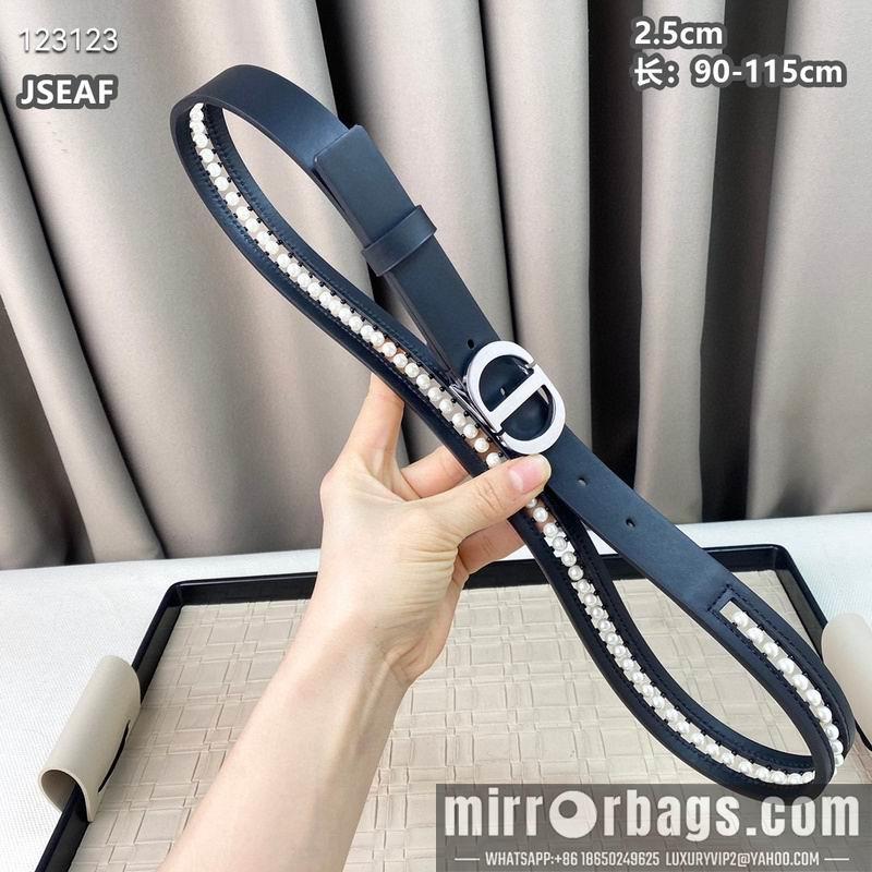 Dior belt 25mmX90-115cm 8L03