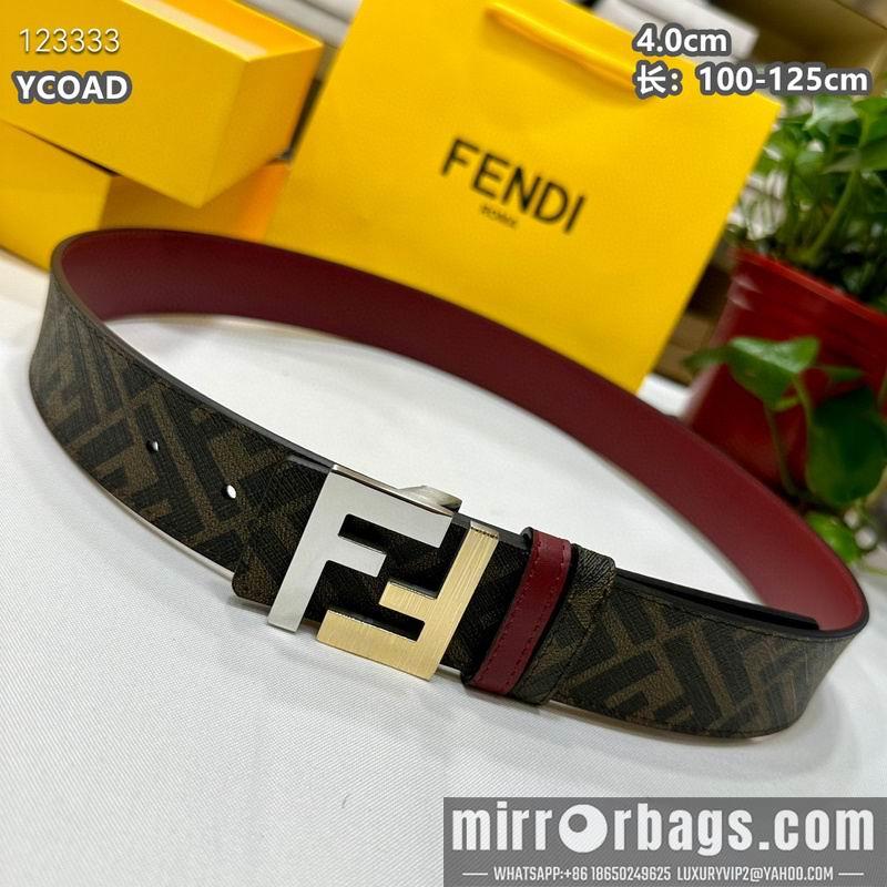 Fendi belt 40mmX100-125cm 8L74