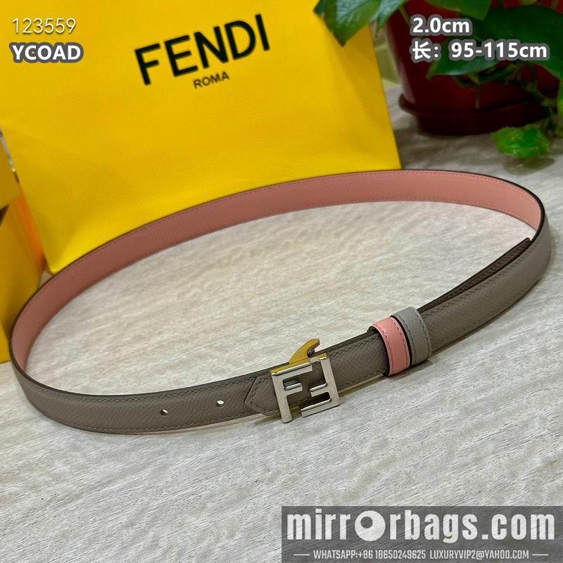 Fendi belt 20mmX95-115cm 8L16