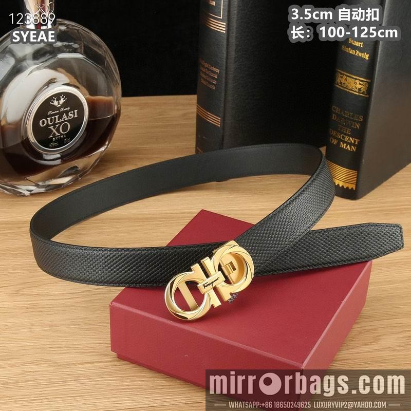Ferragamo belt 35mmX100-125cm 8L09
