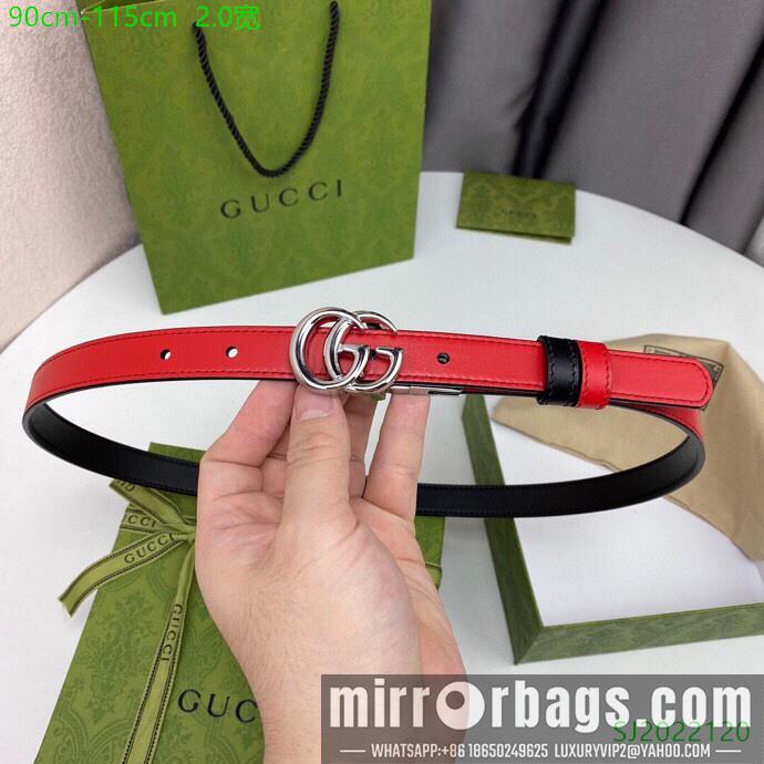 Gucci Belt 20mmX90-115cm 7D04