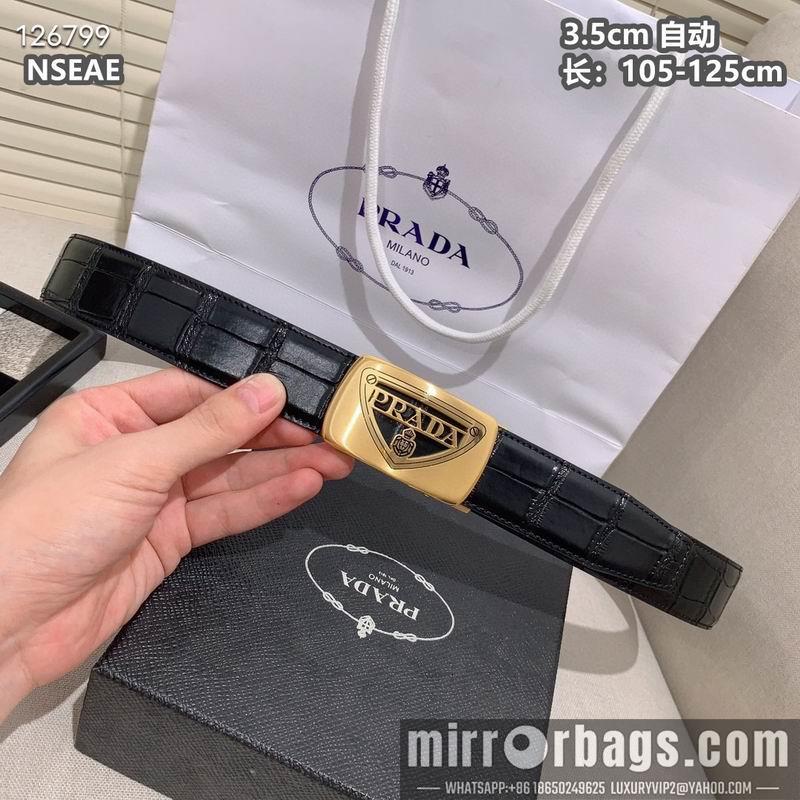 Prada belt 35mmX105-125cm 8L62