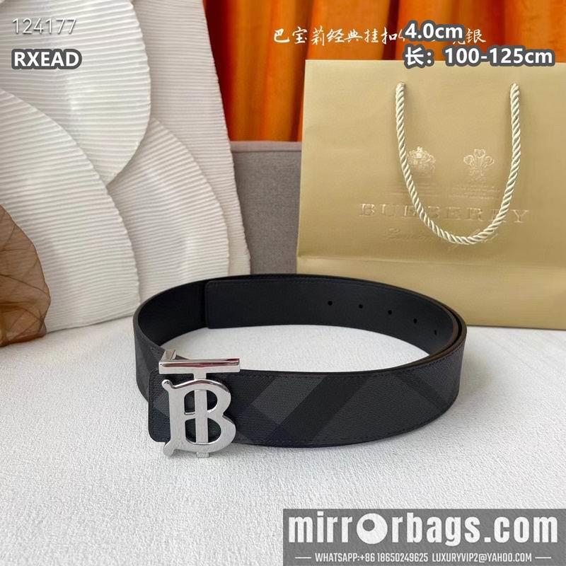Burberry belt 40mmX100-125cm 8L08