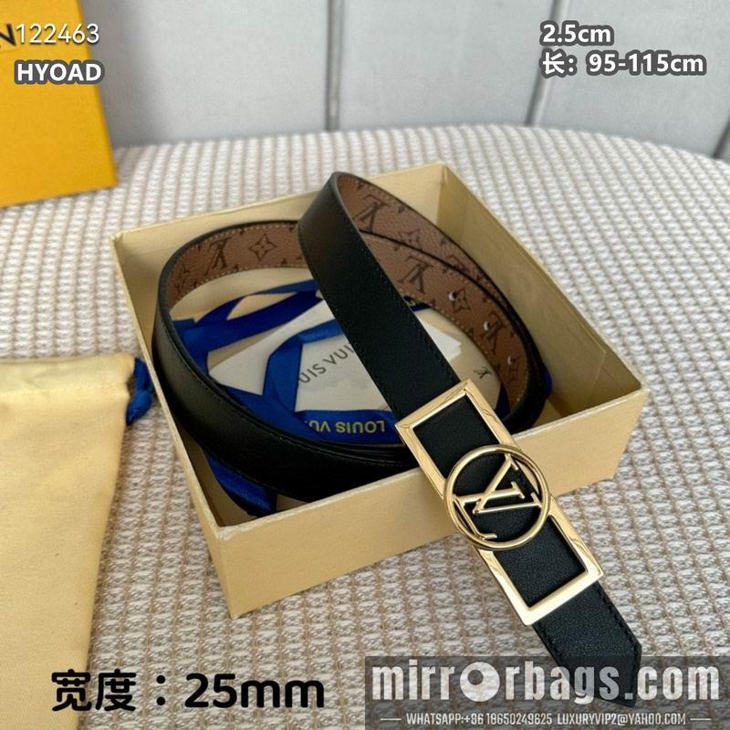 LV belt 25mmX95-115cm 8L15