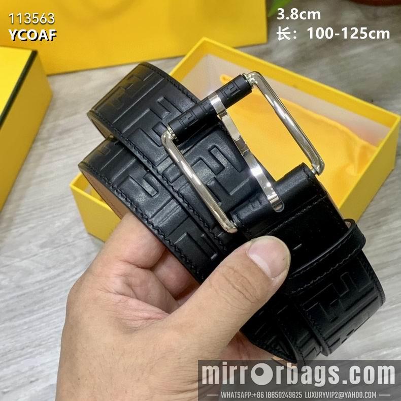 Fendi Belt 38mmX100-125CM 8L23
