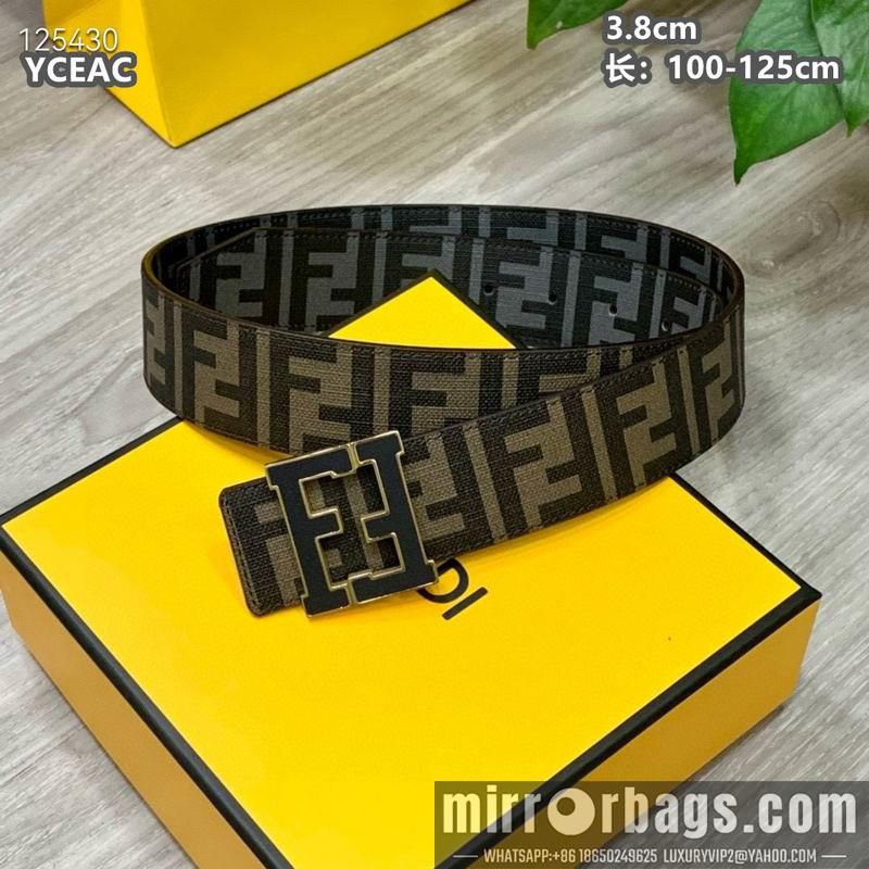 Fendi belt 38mmX100-125cm 8L23