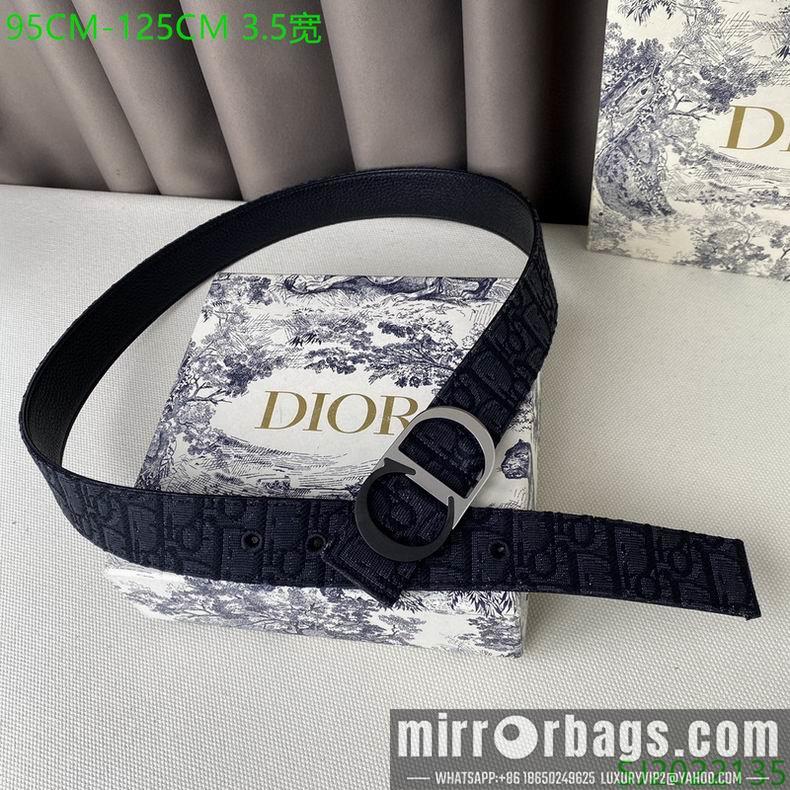 Dior belt 35mmX95-125cm 7D05