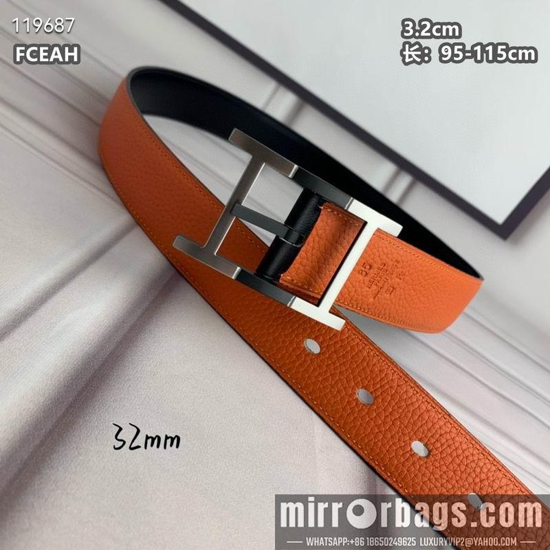 Hermes belt 32mmX95-125cm 8L040803