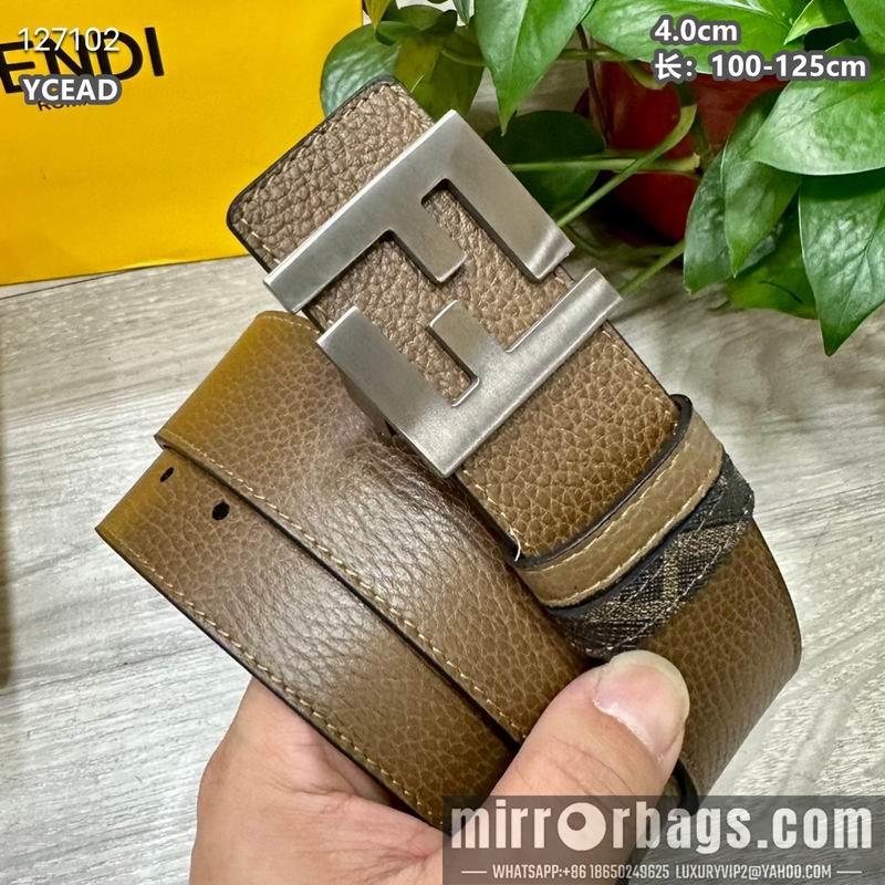 Fendi belt 40mmX100-125cm 8L129