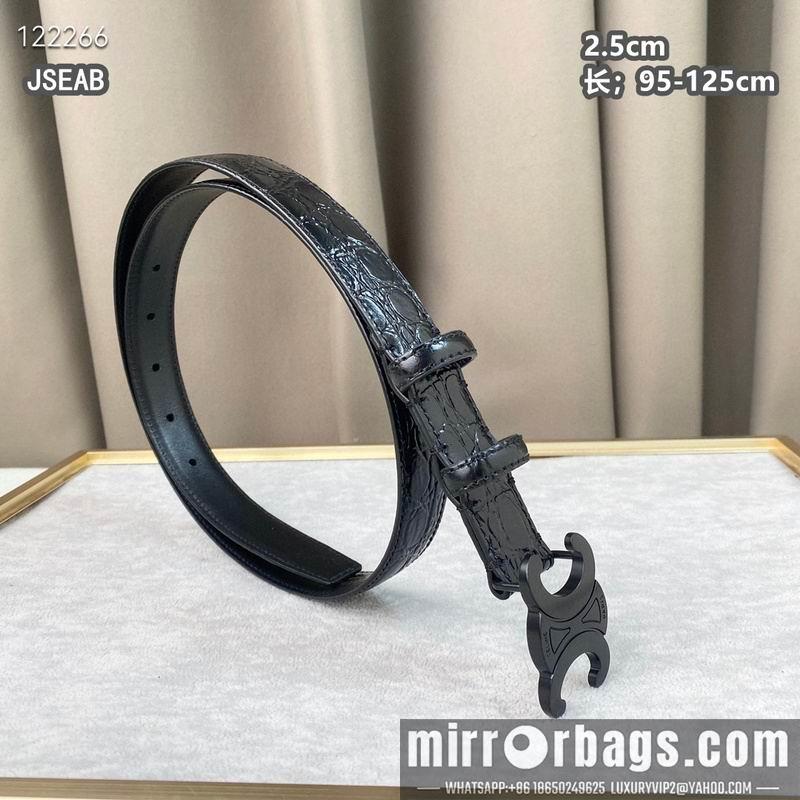 Celine belt 25mmX95-125cm 8L23