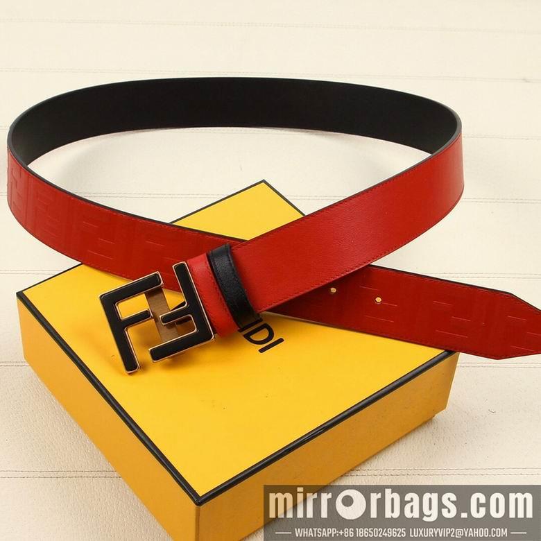Fendi Belt 38mmX95-125cm 7D65