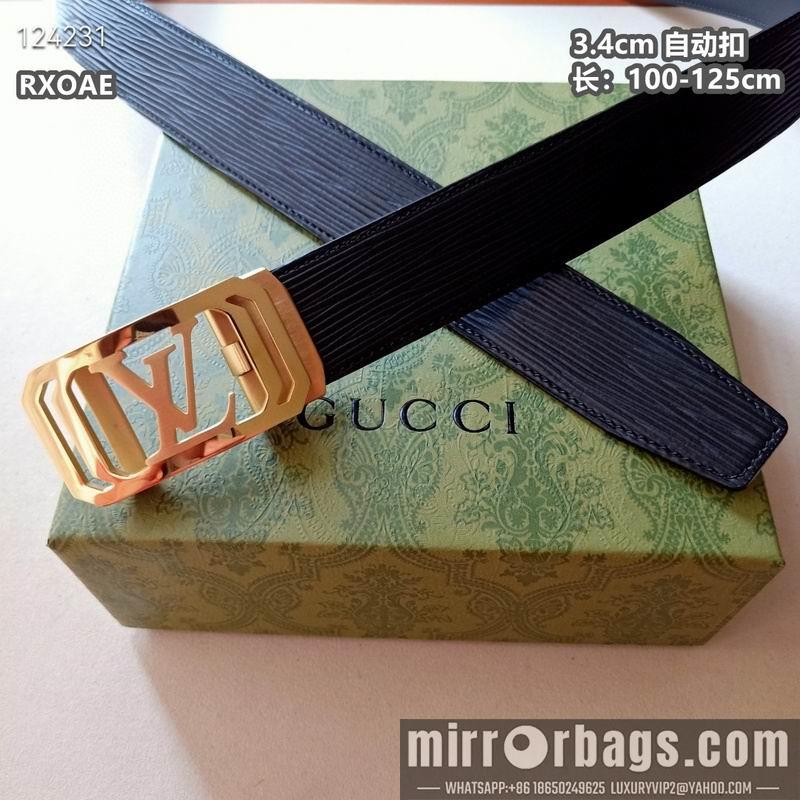 LV belt 34mmX100-125cm 8L30