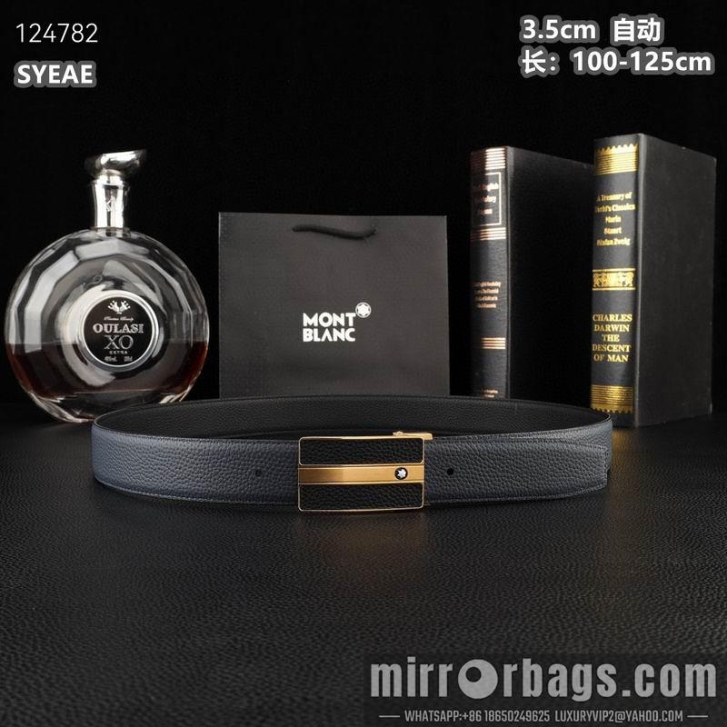 Montlanc belt 35mmX100-125cm 8L32