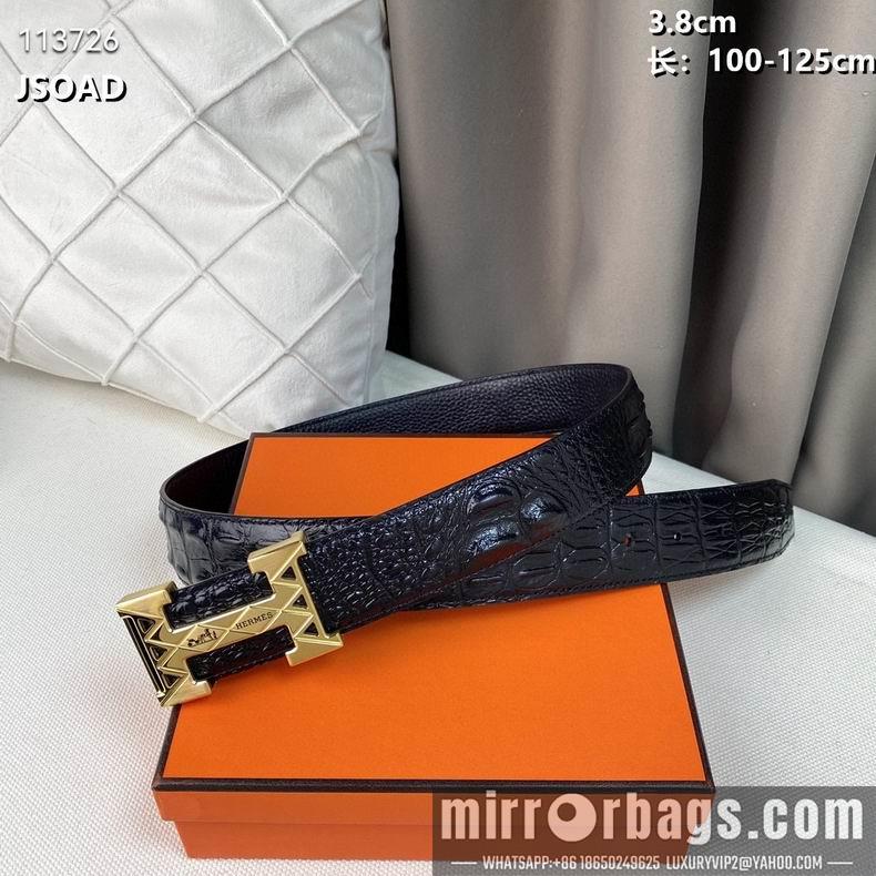 Hermes belt 38mmX100-125cm 8L082505