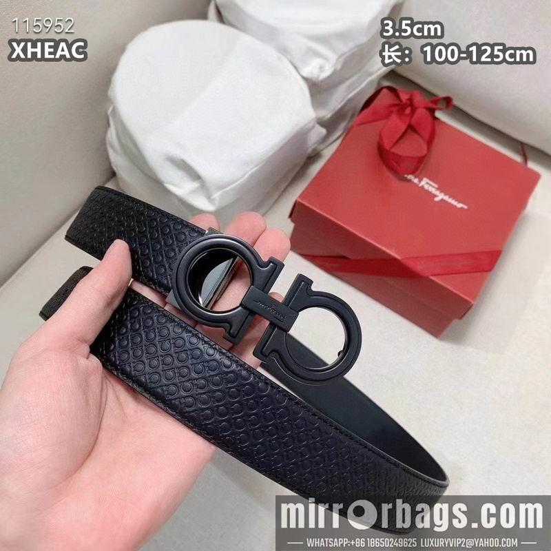 Ferragamo belt 35mmX100-125cm 8L49