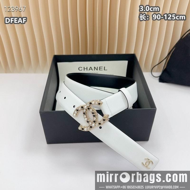Chanel belt 30mmX90-125cm 8L21