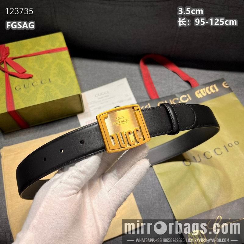 Gucci belt 35mmX95-125cm 8L09
