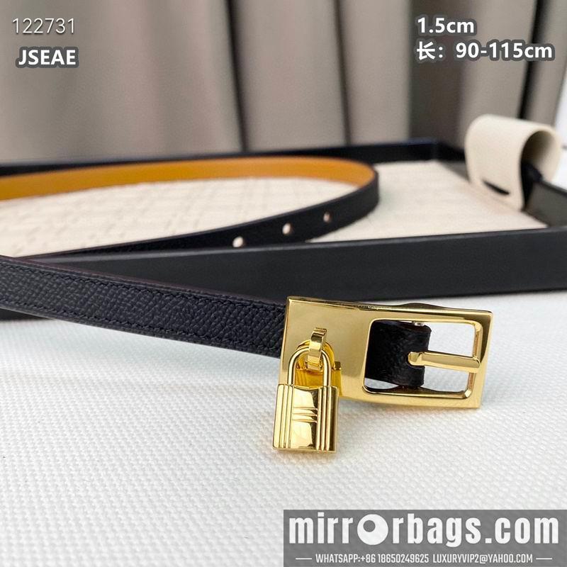 Hermes belt 15mmX90-115cm 8L03