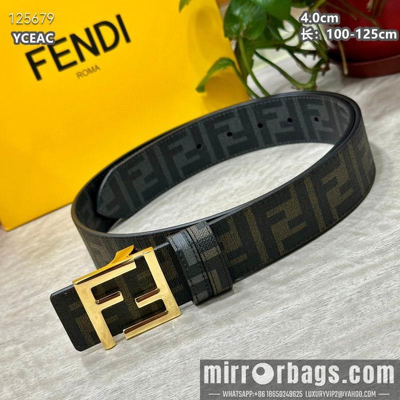 Fendi belt 40mmX100-125cm 8L29