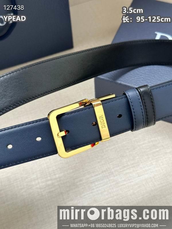 Dior belt 35mmX95-125cm 8L34