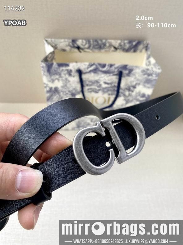 Dior Belt 20mmX90-110cm 8L03
