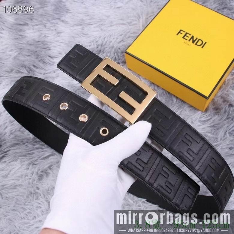 Fendi Belt 38mmX95-125cm 7D89