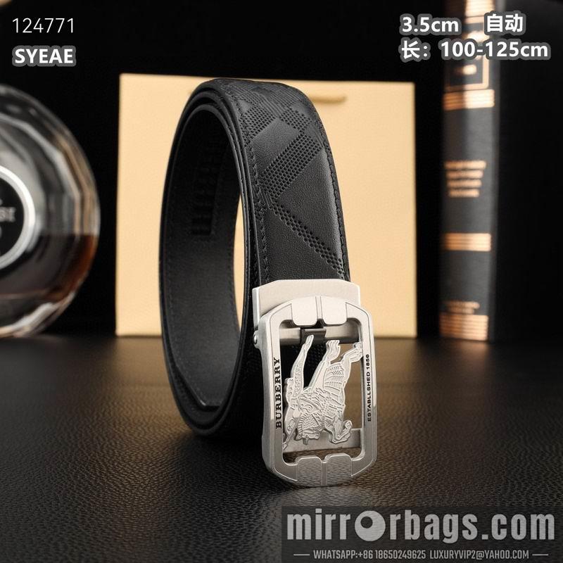 Burberry belt 35mmX100-125cm 8L73