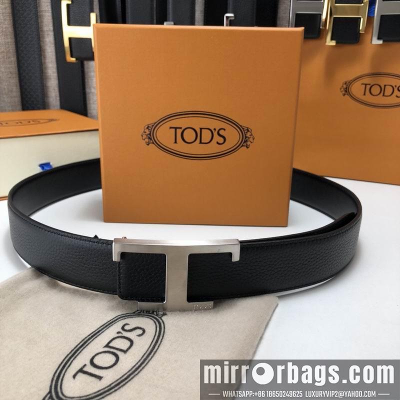 Tod's belt 34mmX95-125cm 7D03