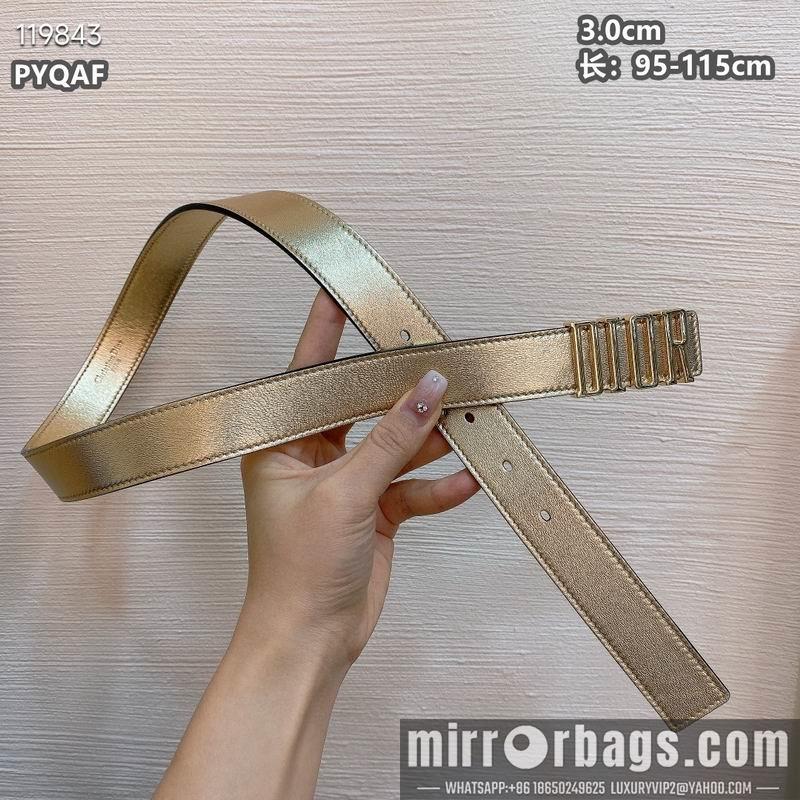 Dior belt 30mmX95-115cm 8L040803