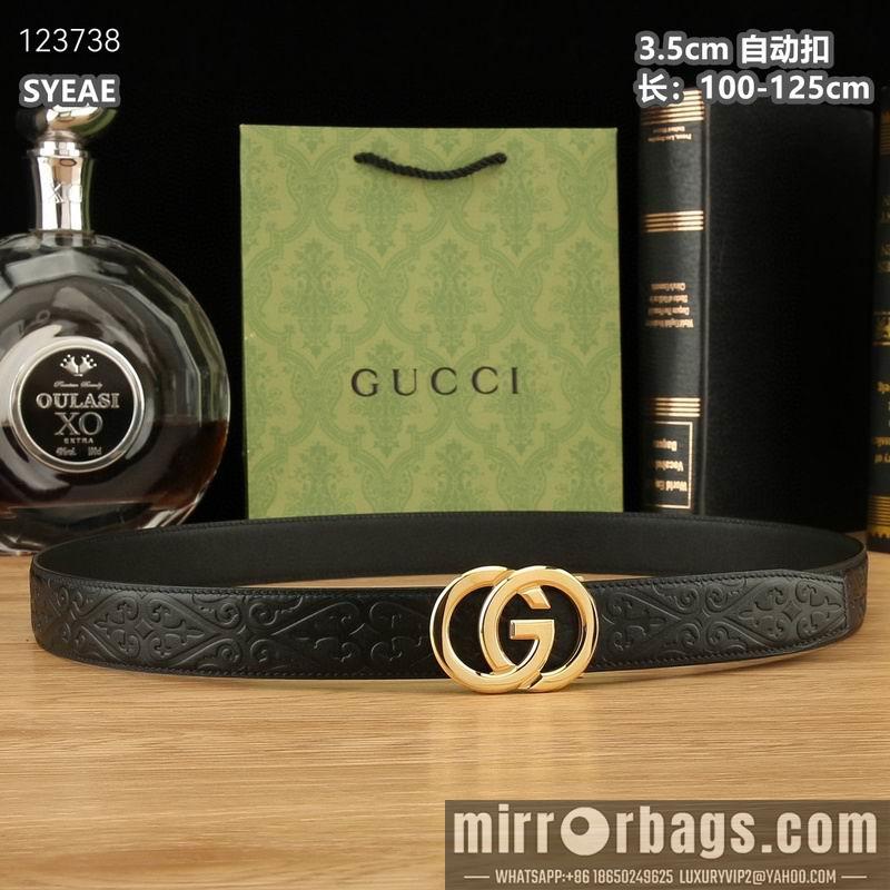 Gucci belt 35mmX100-125cm 8L60
