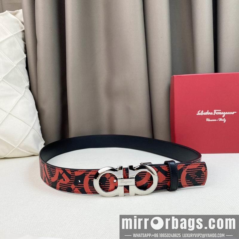 Ferragamo belt 35mmX95-125cm 7D14