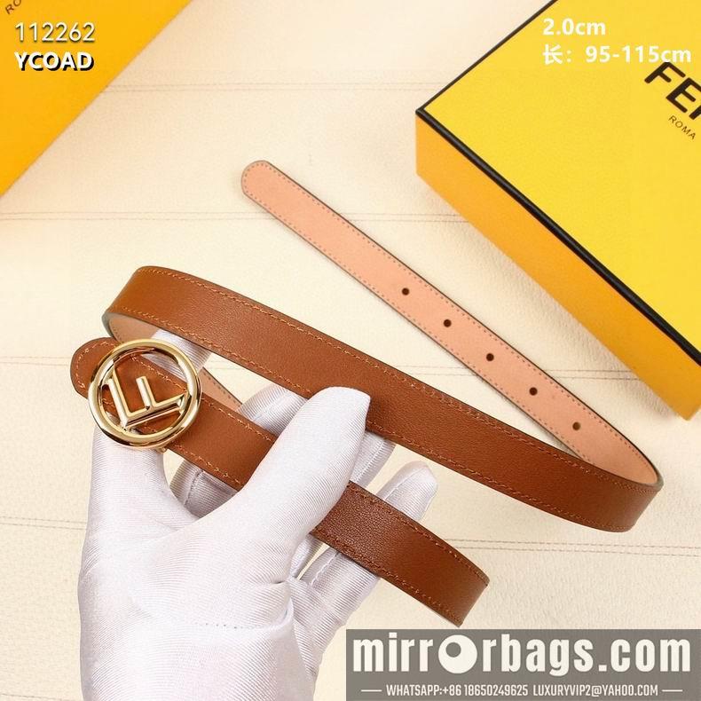 Fendi Belt 20mmX95-115CM 8L11