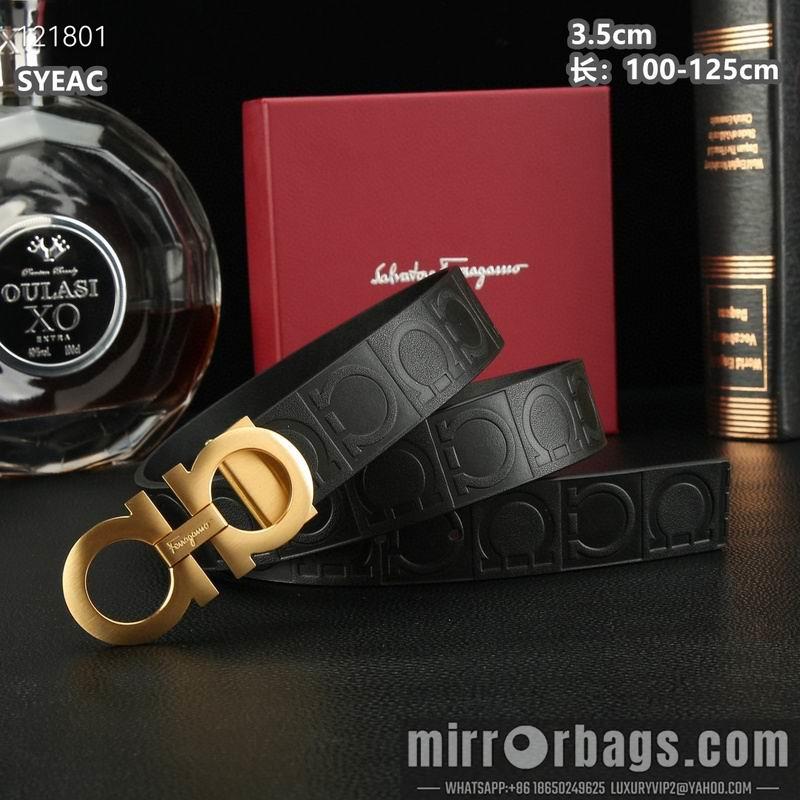 Ferragamo belt 35mmX100-125cm 8L72