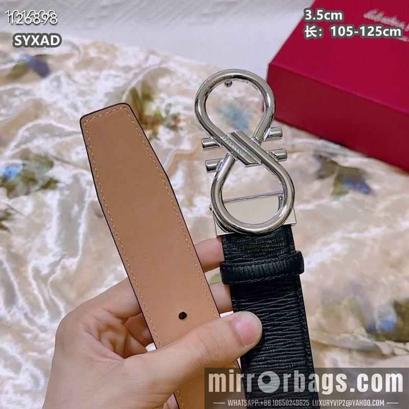 Ferragamo belt 35mmX105-125cm 8L94