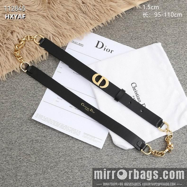 Dior belt 15mmX95-110cm 8L04