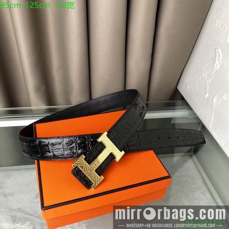 Hermes Belt 38mmX95-125cm 7D102
