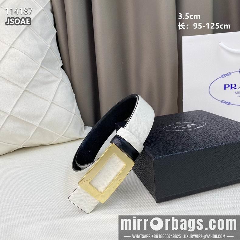 Prada belt 35mmX95-125CM 8L21